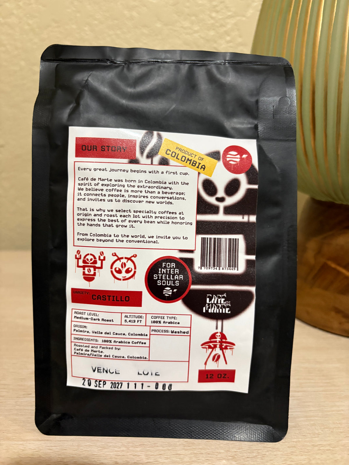 Café de Marte – Colombian Whole Coffee