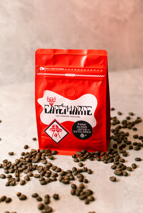 Café de Marte Verde - Green bag lineup
